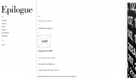 Epilogue Magazine