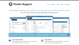 Tender Support